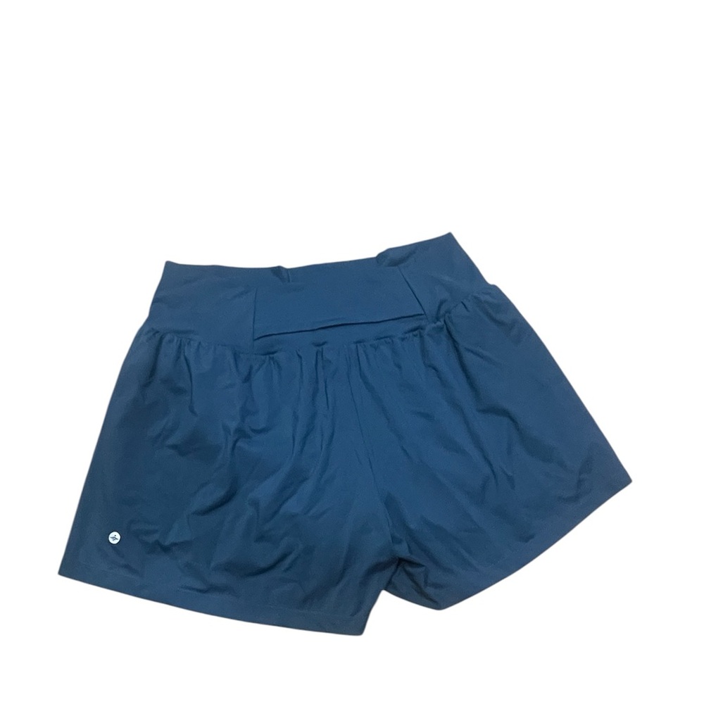 Halara blue high waisted shorts 2x long NWT